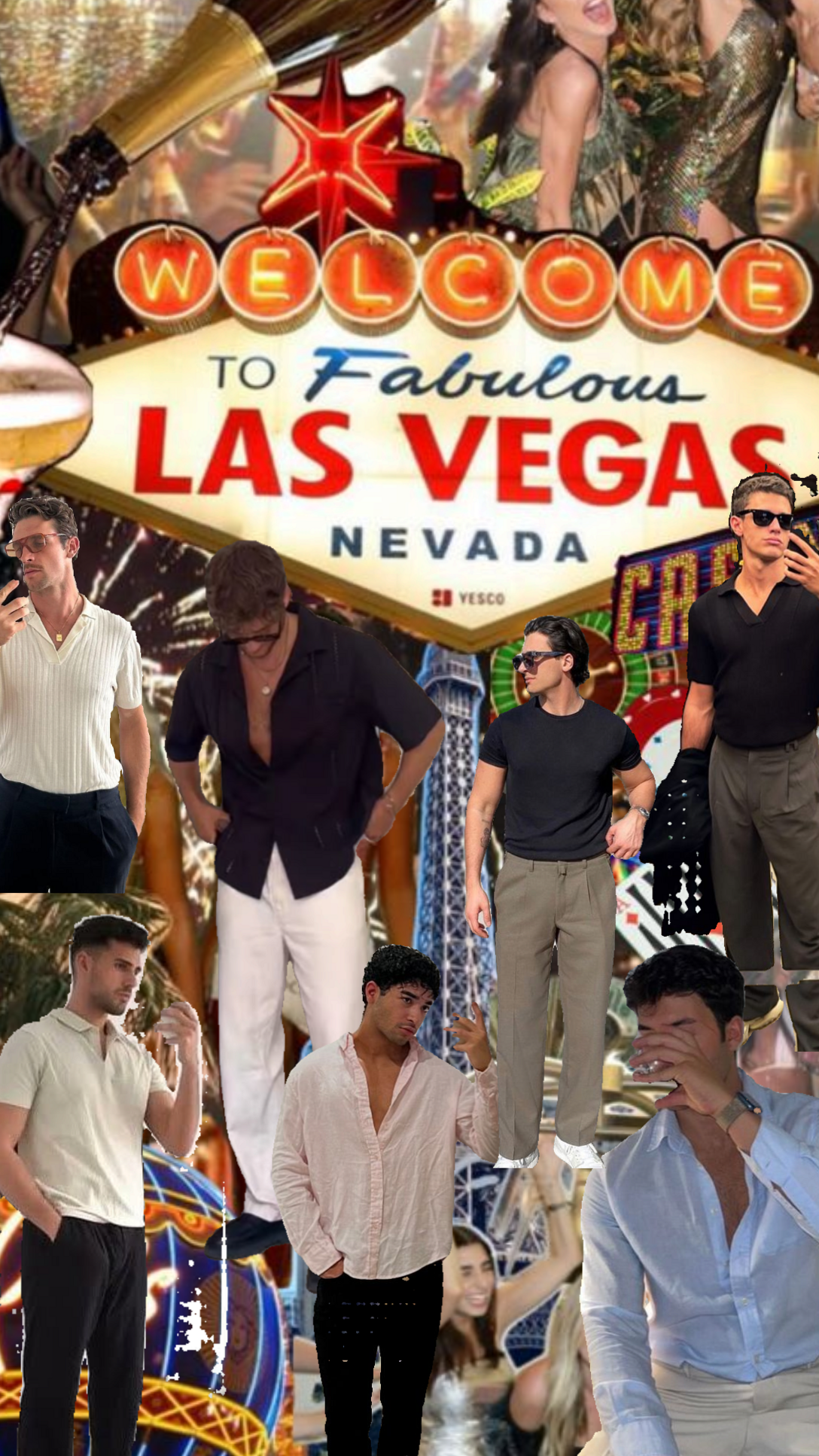 ⚡ neon-lit dream vibes ✦ Neon Nostalgia: Bold Vegas Vibes for Night Owls 198