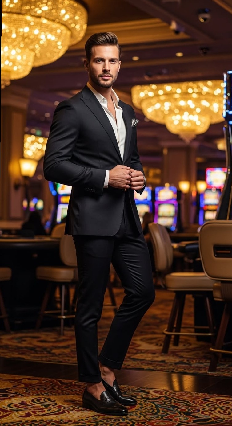 neon-lit dream vibes • Neon Glow Suits – Retro Vegas Vibes & Luxe Party Looks 🎊 644