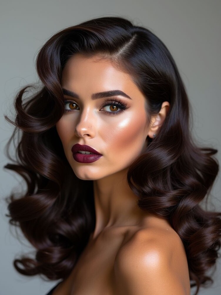 ✨ Neon Luxe: Timeless Side Part Styles for Bold Vibes | designer life aesthetic 702