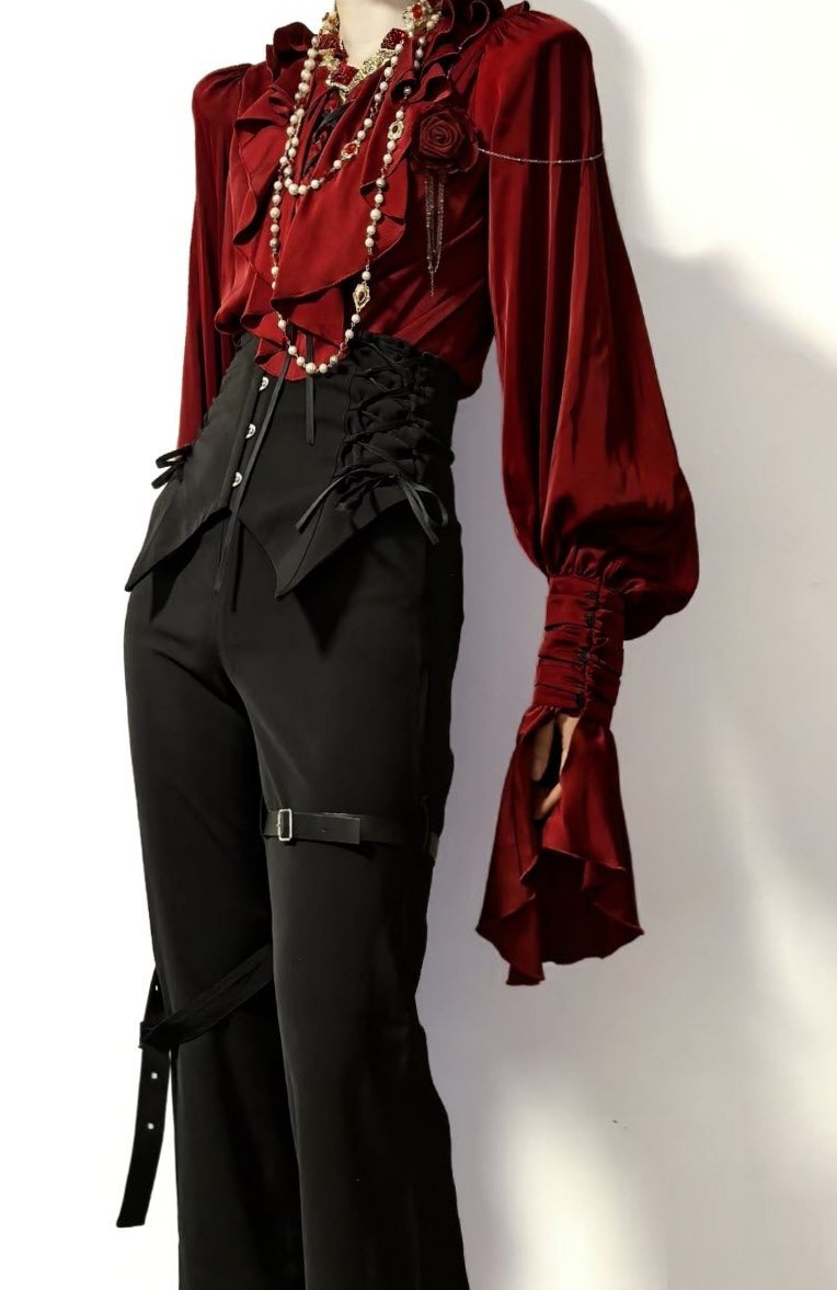 🍂 ⟡ Neon Luxe: Vintage Game Art Meets Lolita Elegance 676