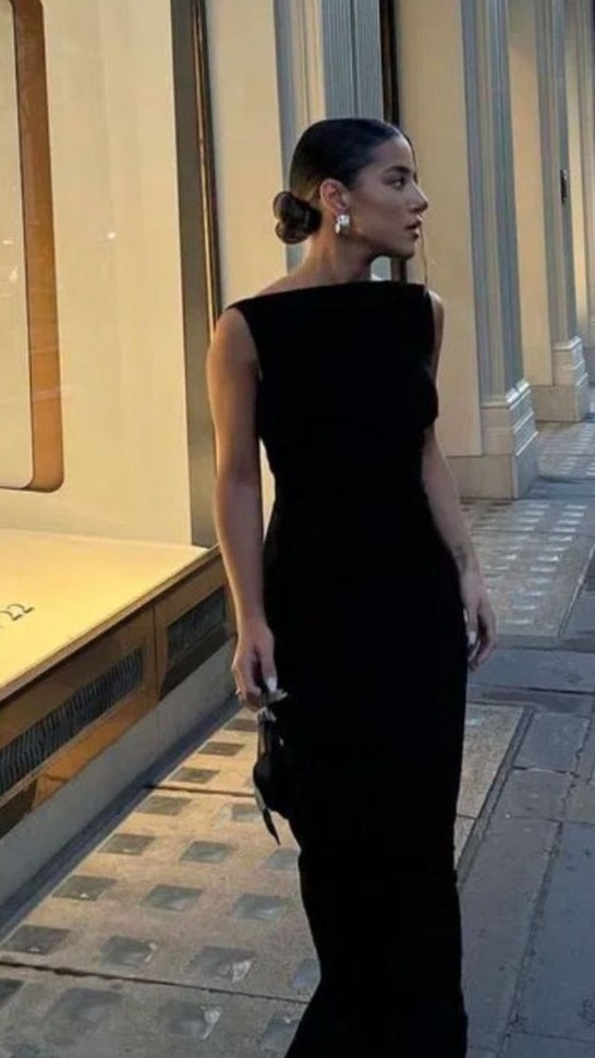 Neon Mermaid Gown, Black Elegance, Vintage Glow, Floor-Length Silhouette, Custom 195