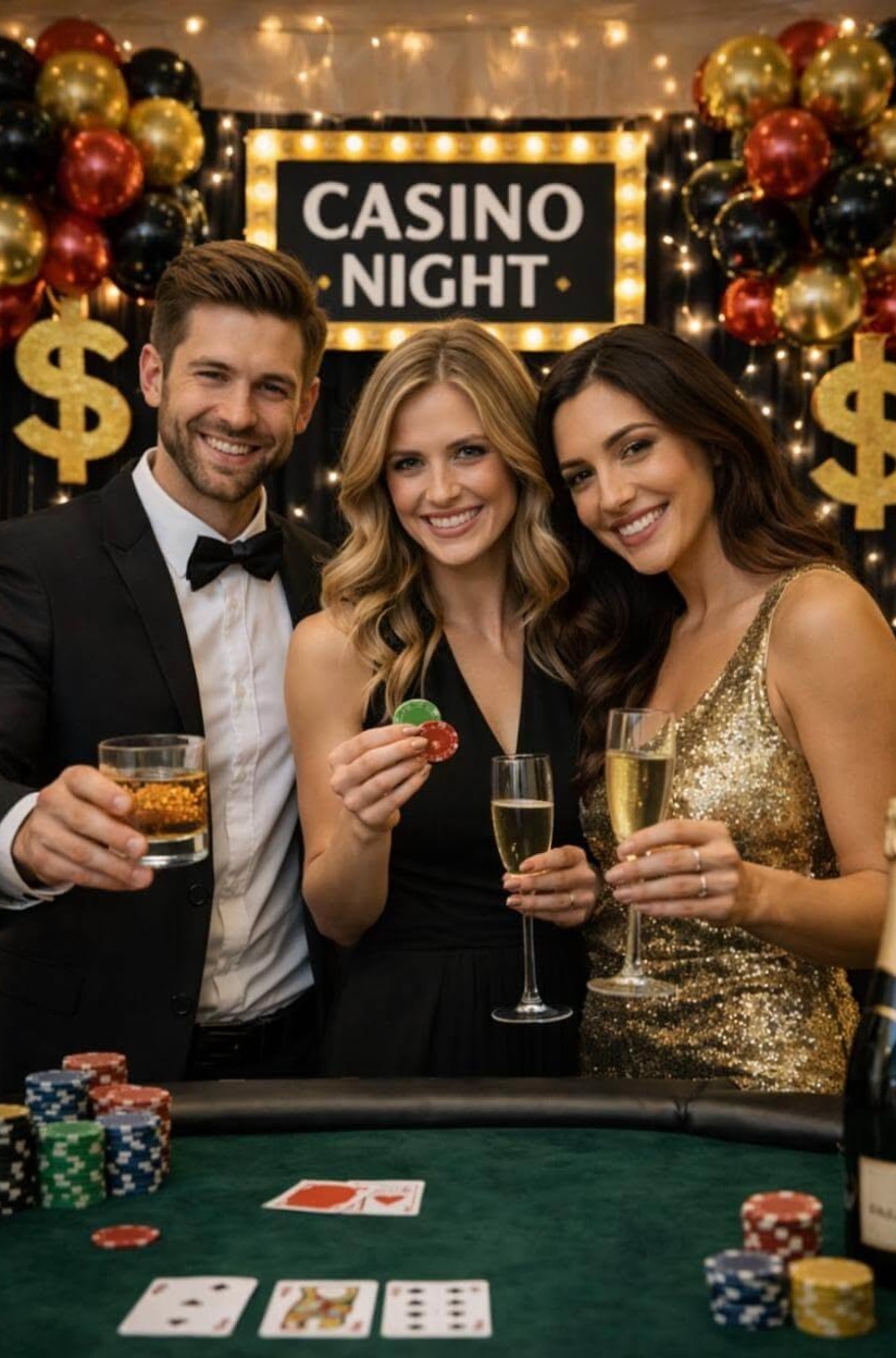 ✨ Neon Nights: Glamorous Party Concepts with Old-Hollywood Sparkle | emerald cit 434