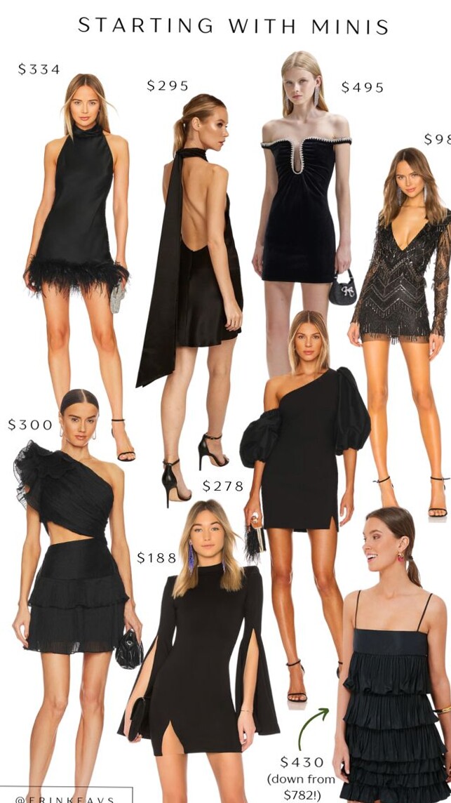 🎀 ✦ Neon Noir Elegance: Electric Cocktail Silhouettes 942