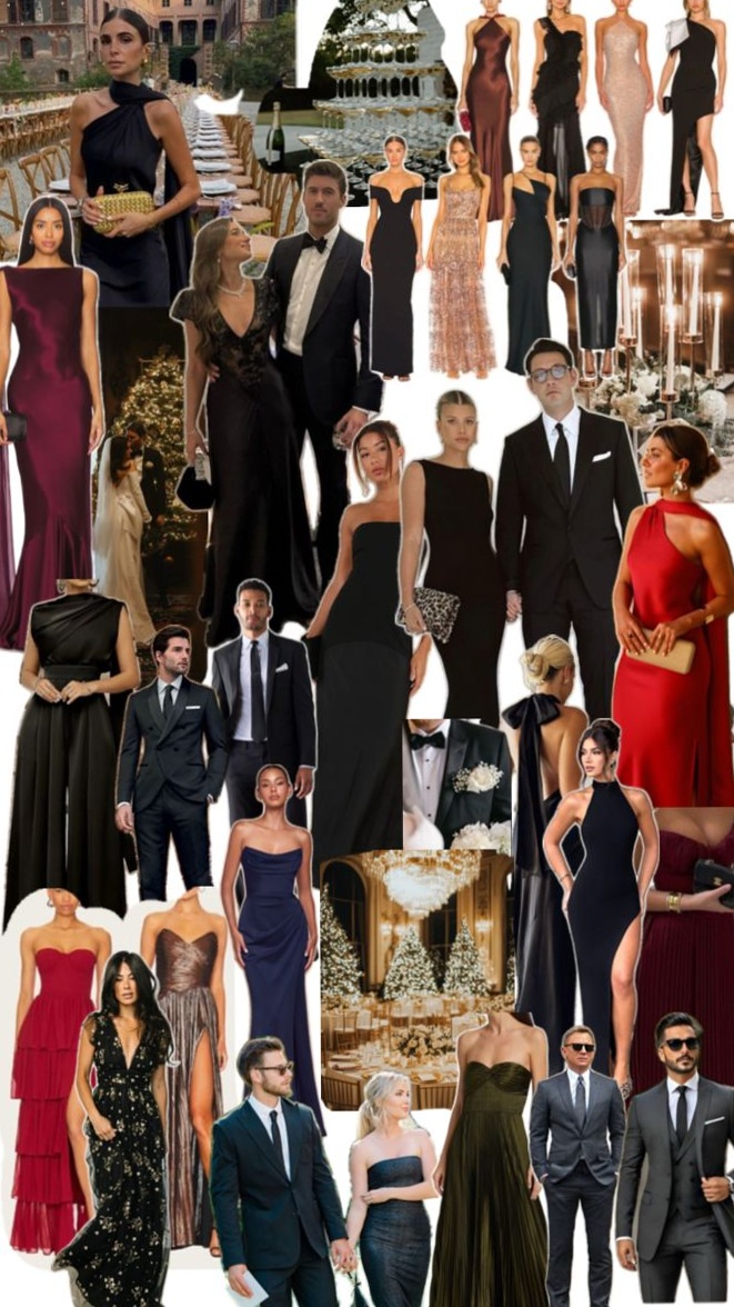 ✨ Neon Noir Elegance: Vintage Party Aesthetic | curated aesthetic 701