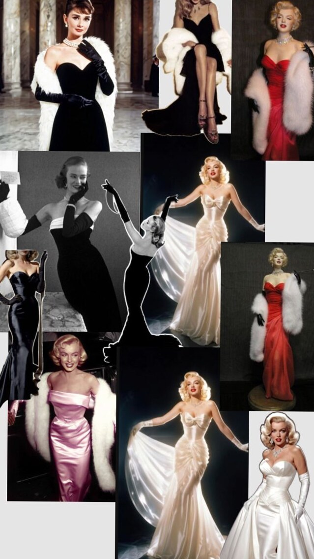 🌴 🌴 | Neon Noir Elegance: Vintage Winterball Glam | creative chronicles 718