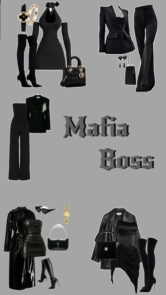 💫 🕯️ Neon Noir: Mafia Glamour in Vintage Vibe | daily dose of beauty 578