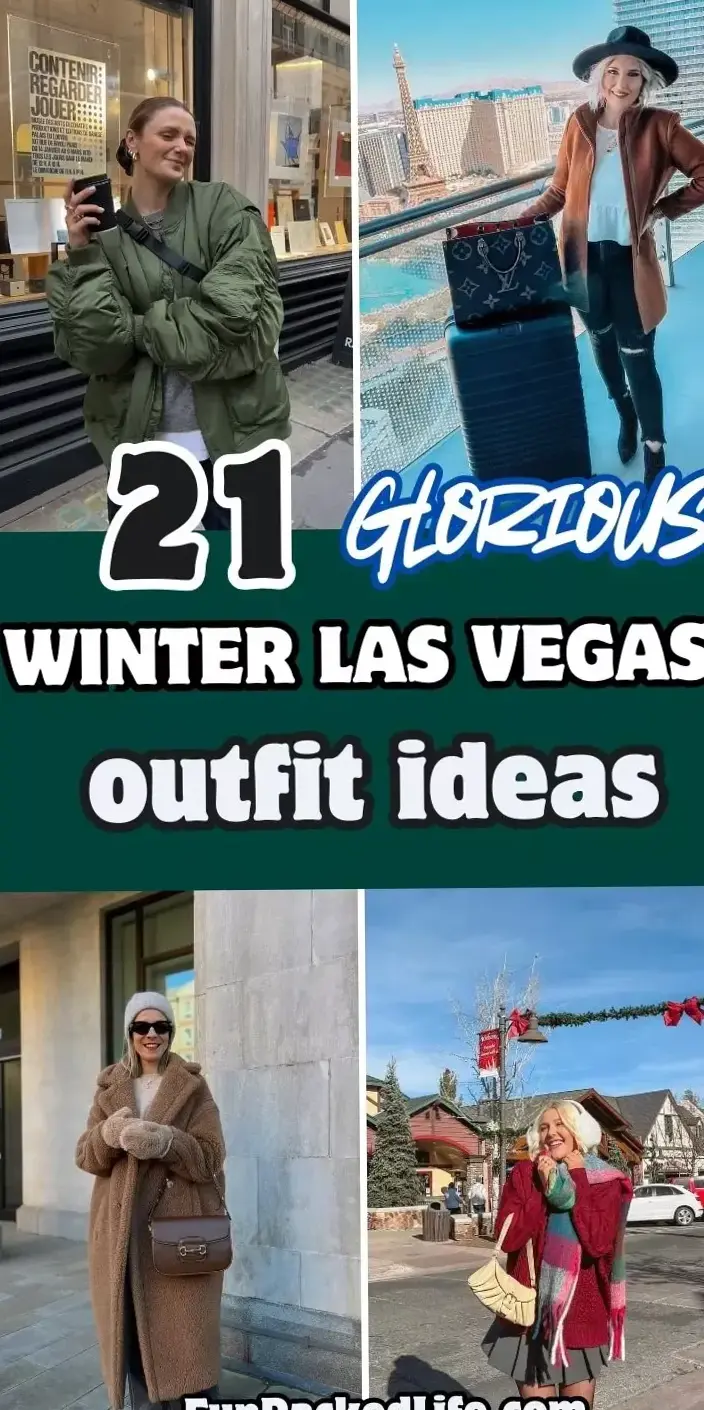 Neon Nostalgia: 21 Winter Vegas-Inspired Looks 👢 🧣 💄 743