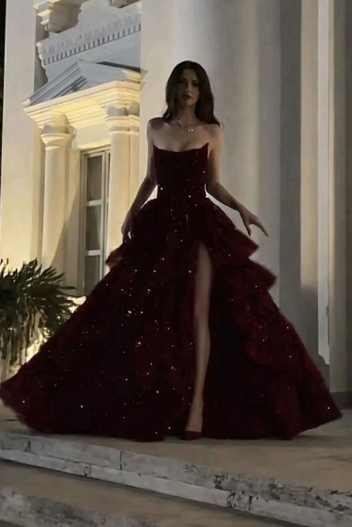 Neon Nostalgia: Scarlet Starry Elegance in Luxe Party Design ⟐ daily dose of bea 517