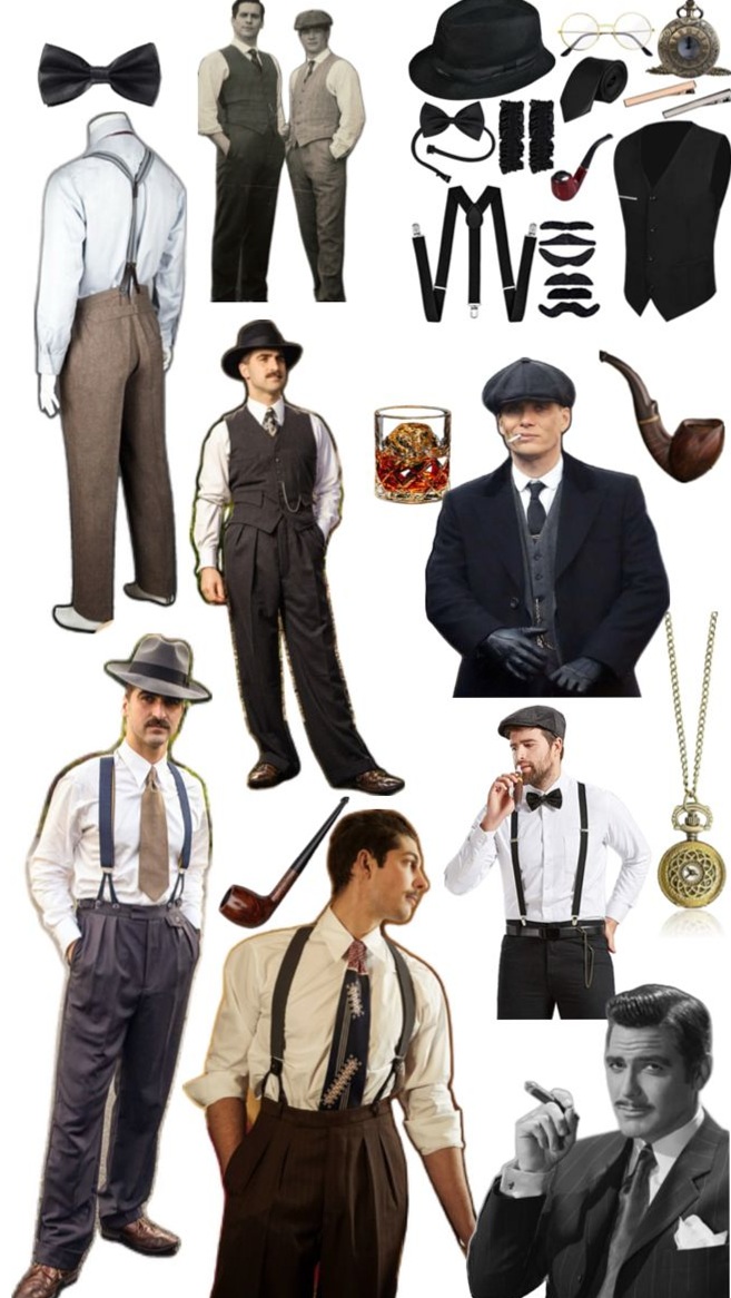 💙 🪩 ✦ Neon Reverie: Vintage Visions of Men’s Elegance 553