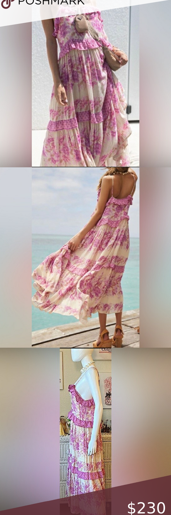 Neon Ruffles & Gypsy Glam: Organic Punk Dress in Medium 🌃 🪩 853