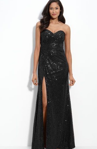 Neon Sequin Gown with Vintage Glamour ⟐ brand design magic 815