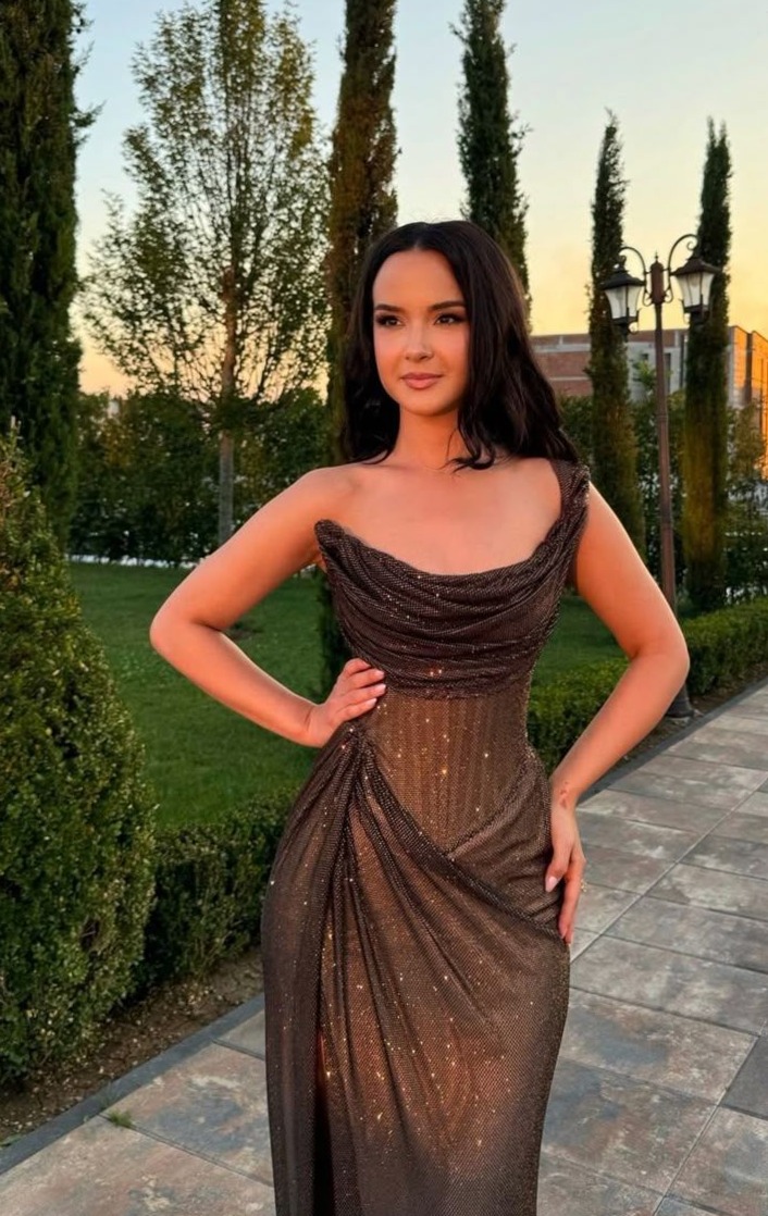 ✨ Neon Sequin Mermaid Prom Dress in Black — Custom Color Option | memory making  820