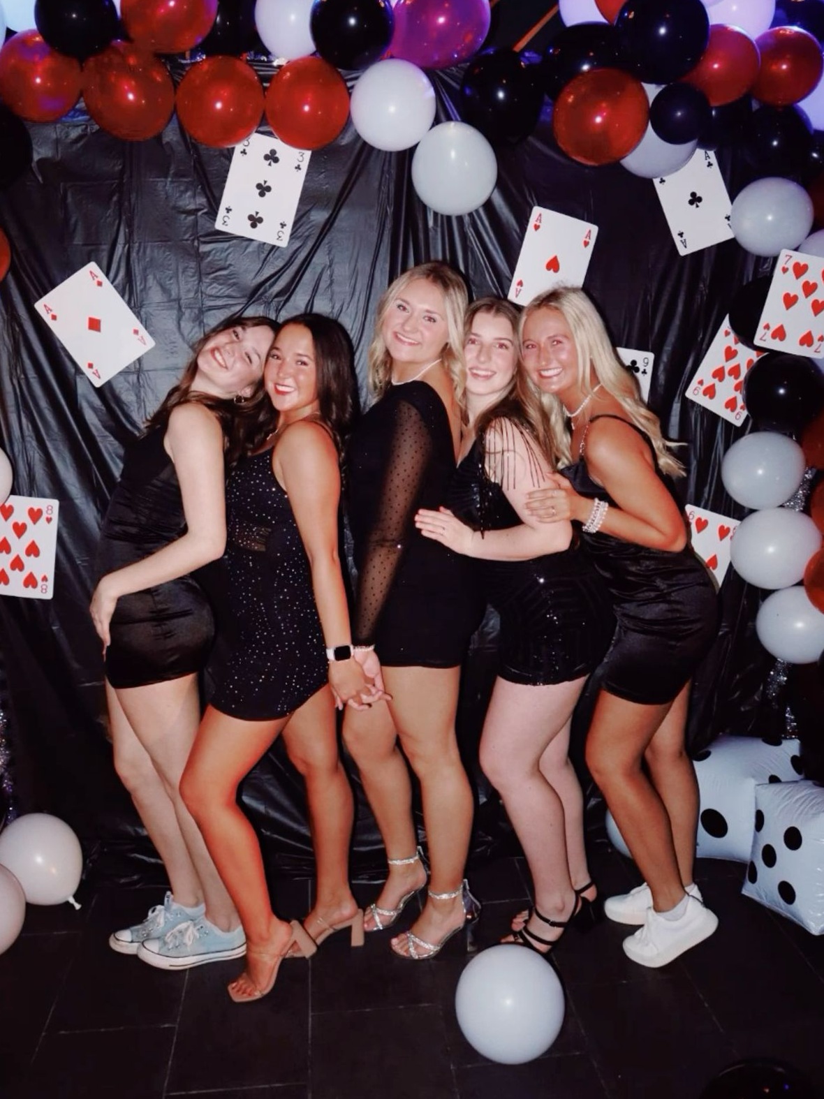 🦋 🦋 | Neon Sisters: Midnight Glamour in Electric Hues | festive vibes activated 385