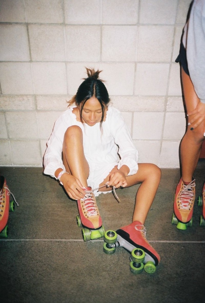 Neon Skates & Vintage Vibes: A Luxe Night of Motion 🌌 497