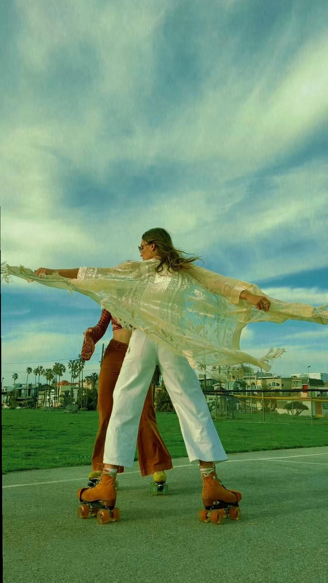 Neon-Soaked Skating Glamour & Vintage Party Vibe ⟐ creative chronicles 294