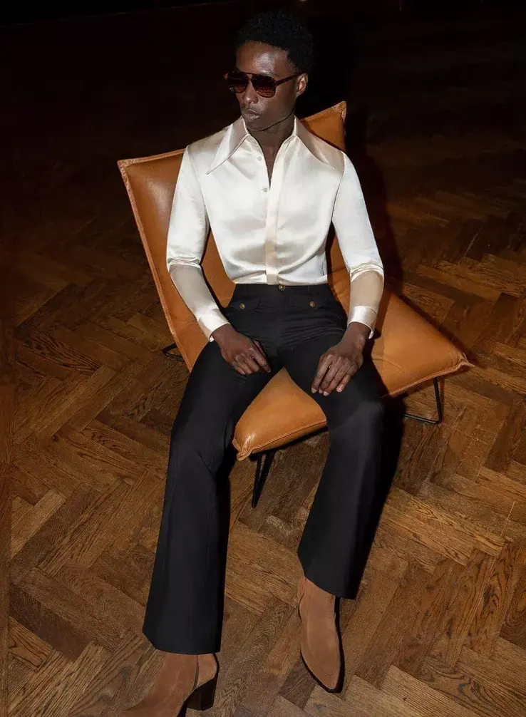 Neon Threads & Vintage Glamour: Party-Ready Fashion Art • 🌟 922