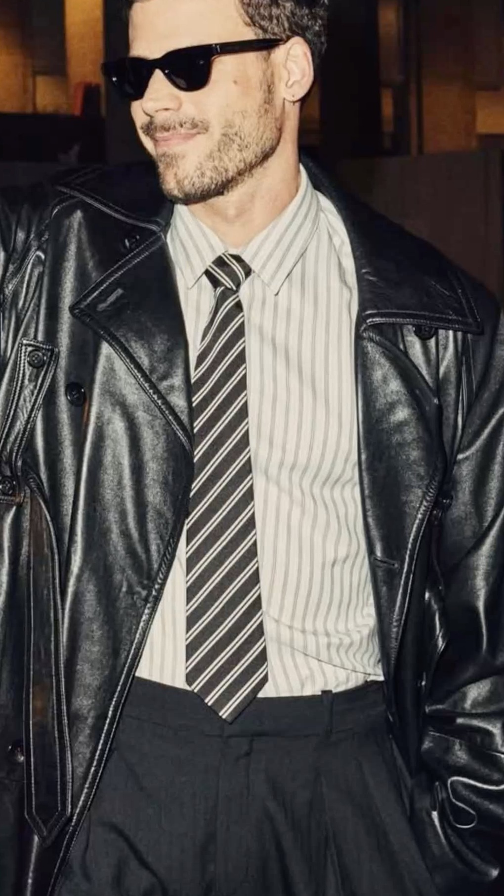 🎊 🍾 ✦ Neon Tie & Shirt Fusion for Bold Vintage Vibes 337