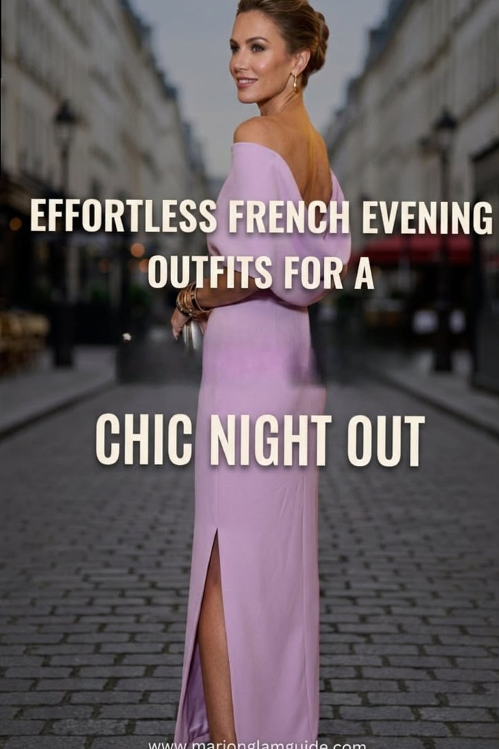 Neon-Touched French Glam for a Vintage-Inspired Evening — 👠 💄 177