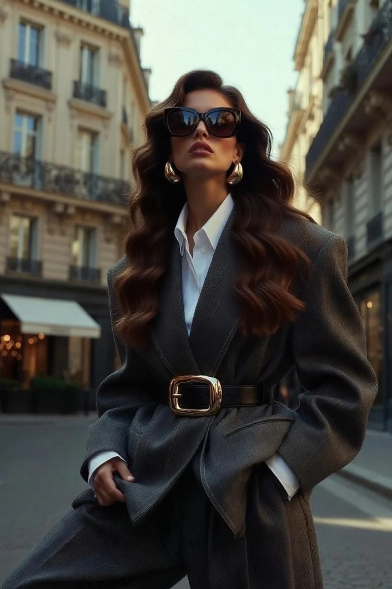 Neon Velvet: 80s Glamour Reverie | 🧣 city lights magic 303