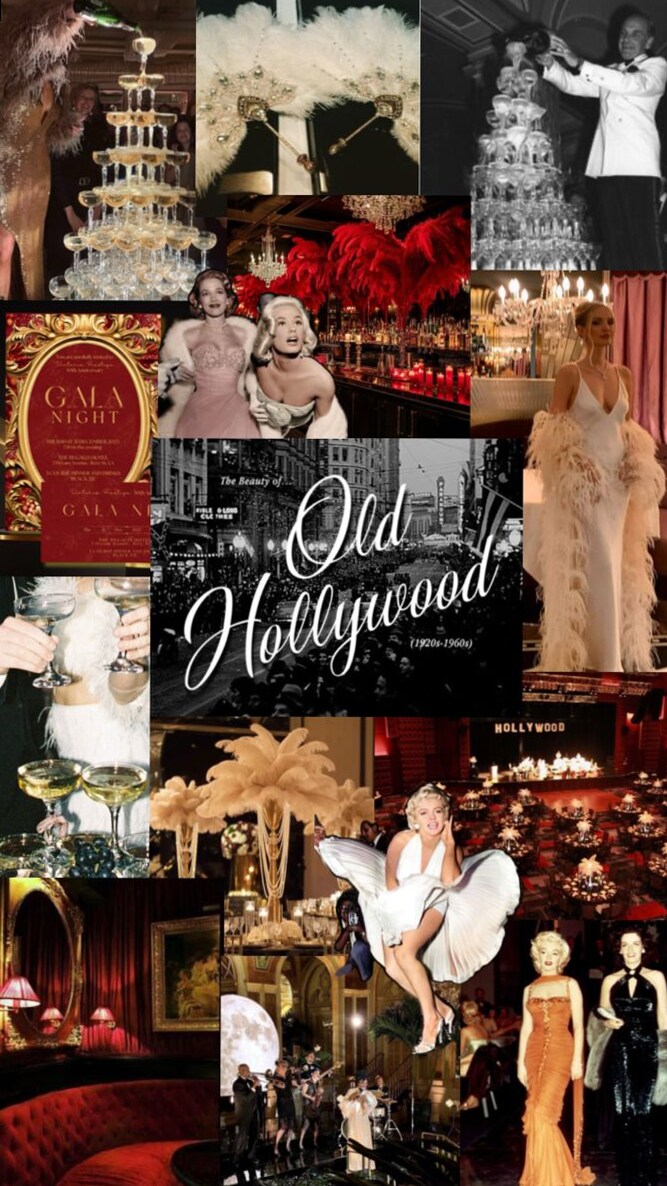 🃏 🗝️ ⟡ Neon Velvet Glamour & Vintage Hollywood Dreams 127