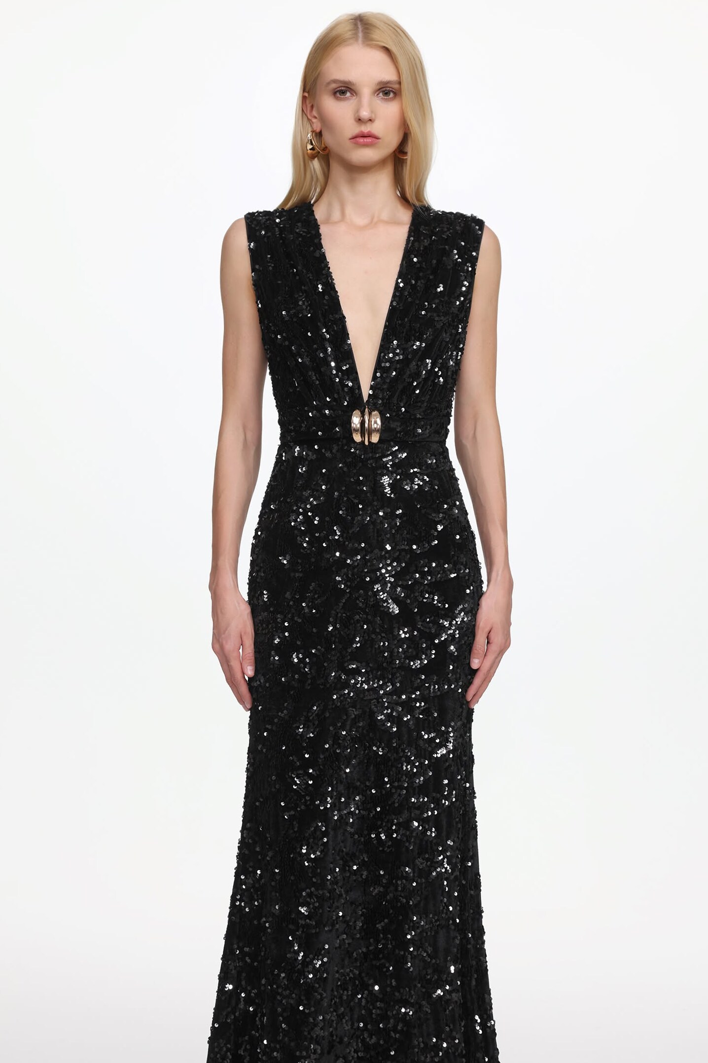 ⊹ Neon Velvet Glamour with Vintage Sequin Accents and Bold Metal Trim ⊹ 👑 👑 637