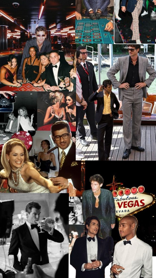 🎩 🎩 Neon Velvet Soirée: Glitch Art Glamour Party — aesthetic edit 682