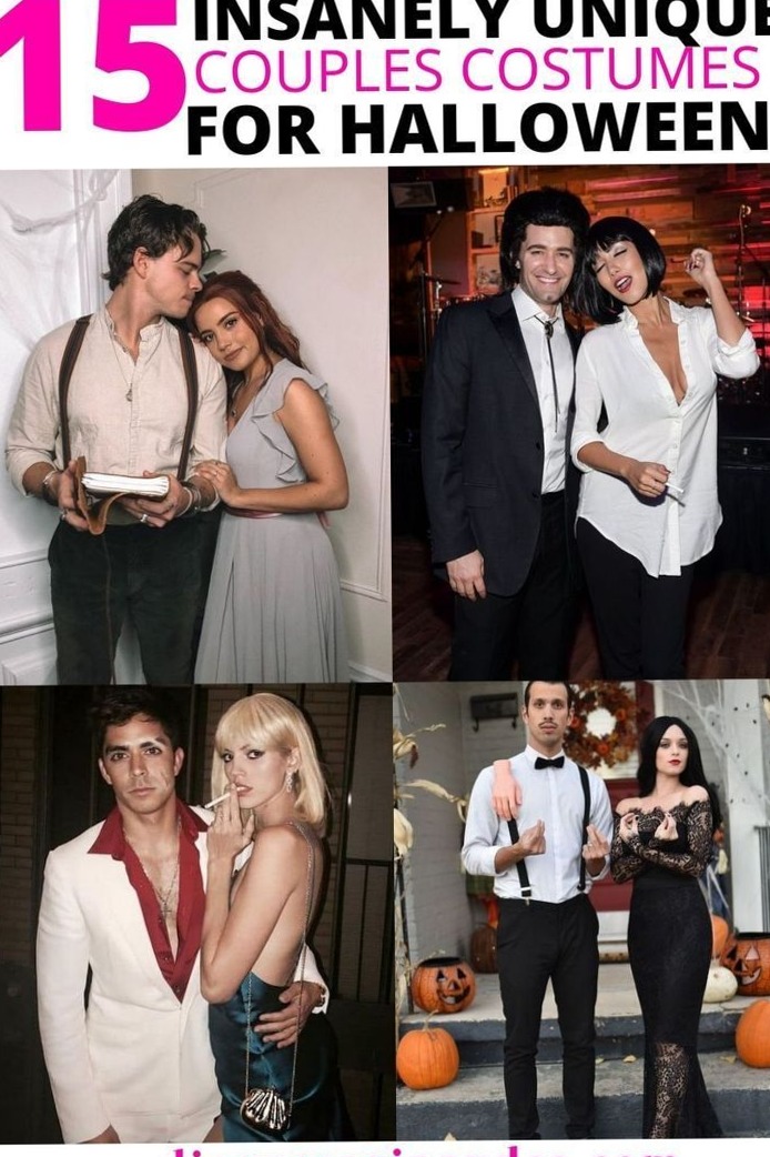 Neon-Vintage Couples Costumes for a Luxe Halloween Party ⟐ visual vibe curator 316