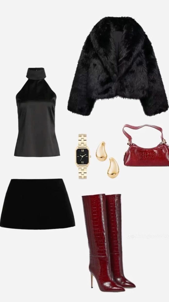 ⊹ Neon-Vintage Jazz Club Looks with Main Character Flair ⊹ 📻 📻 🎰 374