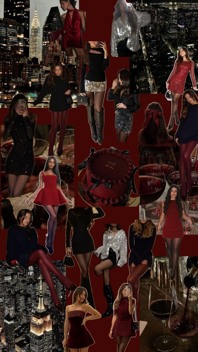 Neon Vintage NYC Christmas Glow • 🏙️ 523