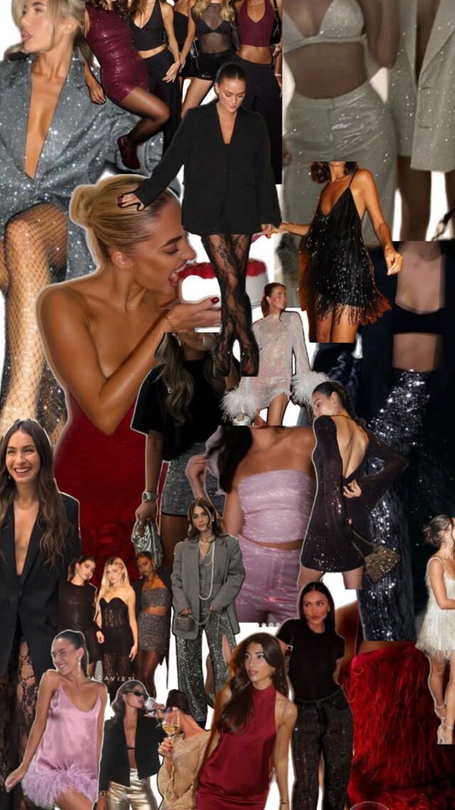 🎭 🧿 Neon-Vintage Party Looks for 30s Luxe Style — aesthetic edit 589