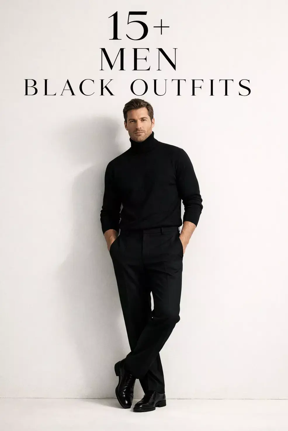 ⊹ Nightfall Silhouettes: 15+ Elegantly Dark Looks for Timeless Men ⊹ 👠 💄 678