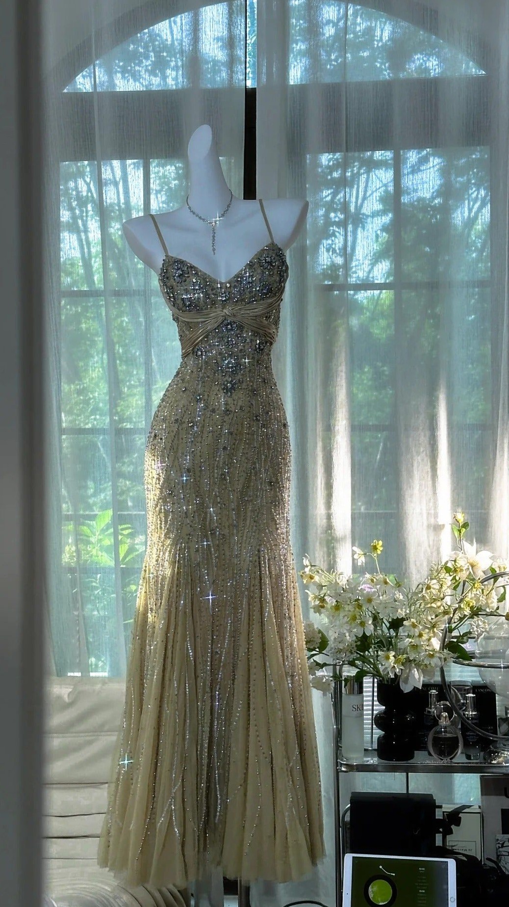 nostalgic vibes only: Golden Whispers of the Past in Chiffon Elegance 🪩 🔮 539