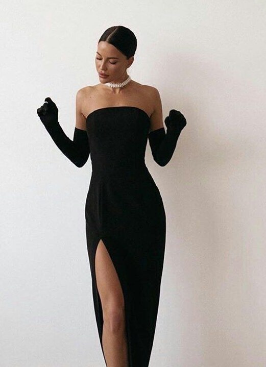 party planning perfection: Neon Whispers: Timeless Black Elegance for Midnight A 557