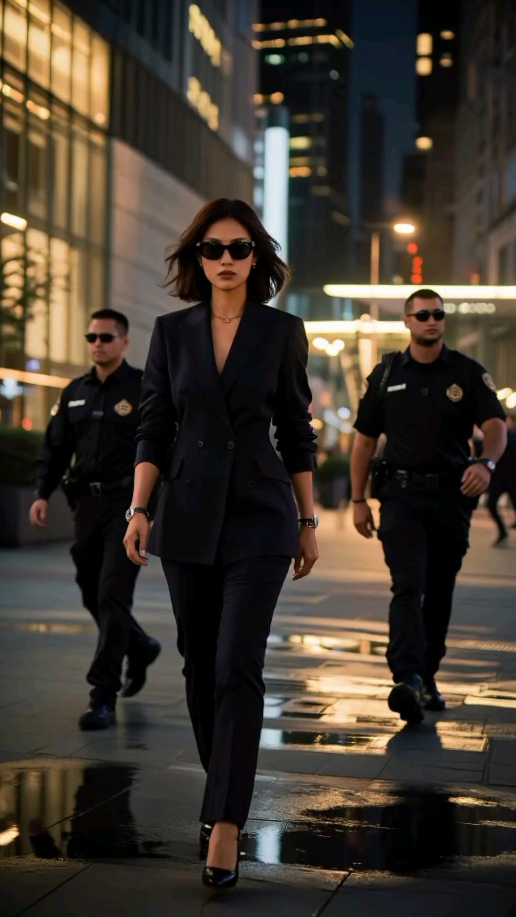 🎩 Power & Grace: Neon Boss Vibe Aesthetic | creative chronicles 669