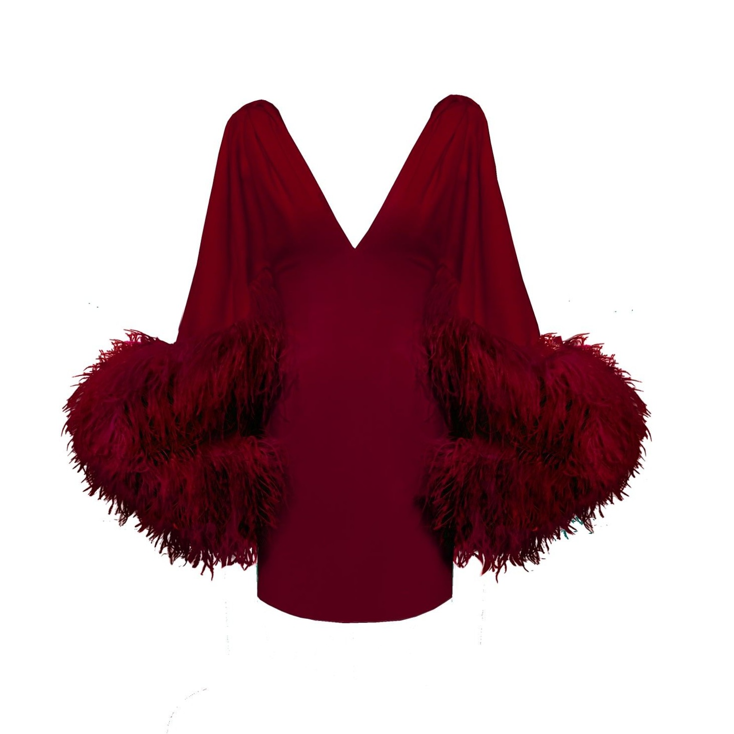 ✨ Red Whispers of Lily Phellera in the Neon Night | digital art daily 796