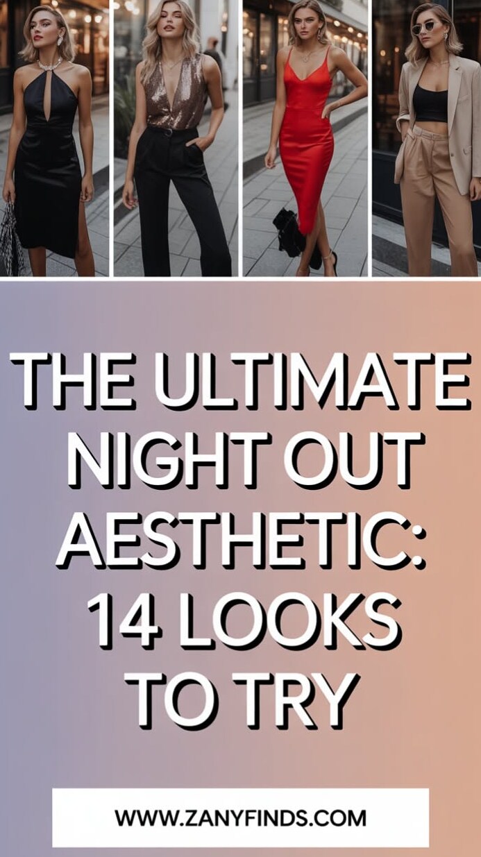 ✦ retro glamour inspiration ✦ Neon Glamour: Timeless Party Looks for the Ultimat 776