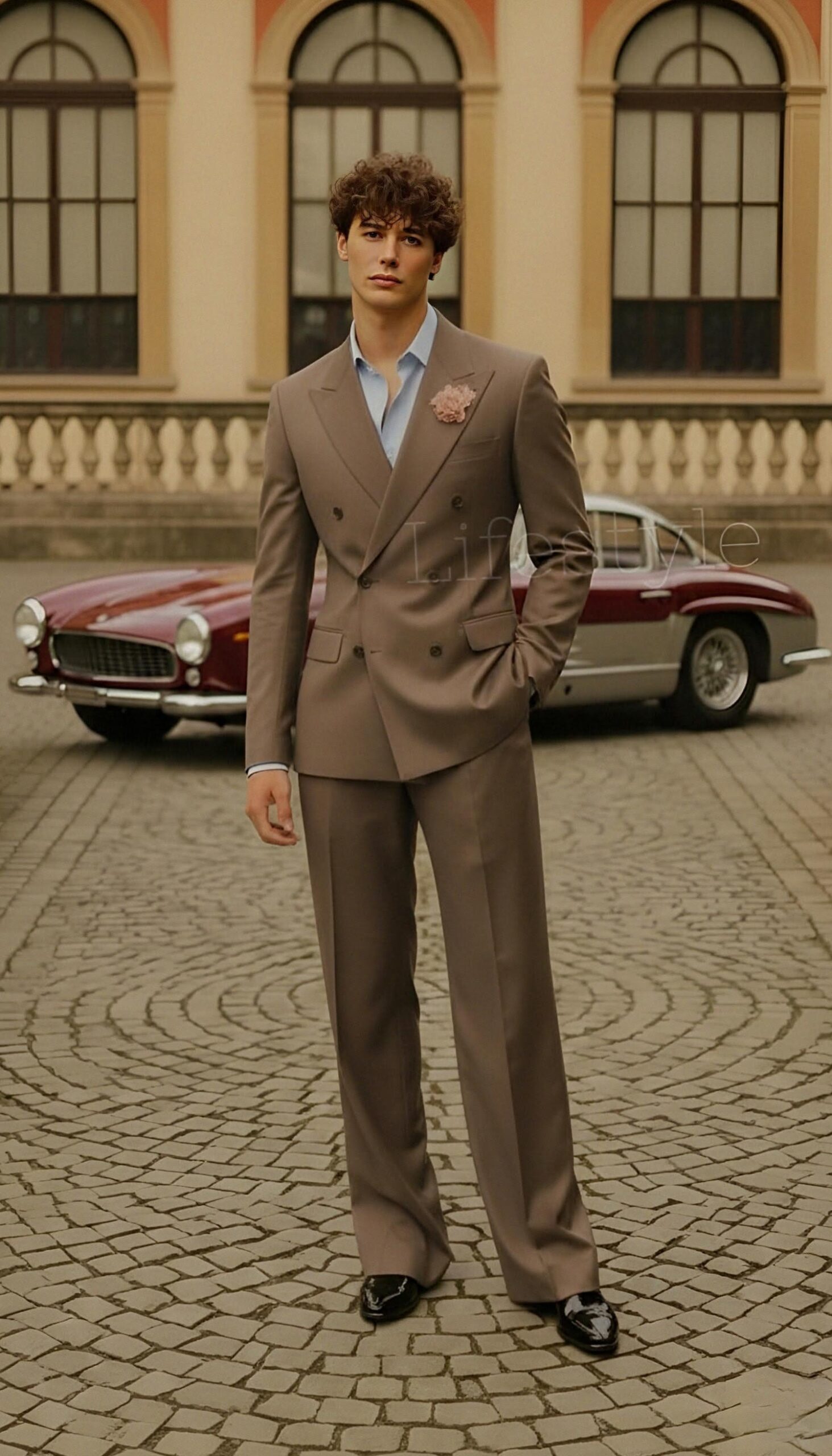 👠 👗 ✦ Retro Neon Elegance: Bold Bellbottom Suits for Timeless Celebrations 134