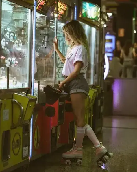 ⊹ Retro Rink Styles: Neon Glam Outfits for Roller Skating Adventures ⊹ 🃏 🗝️ 🎞️ 335