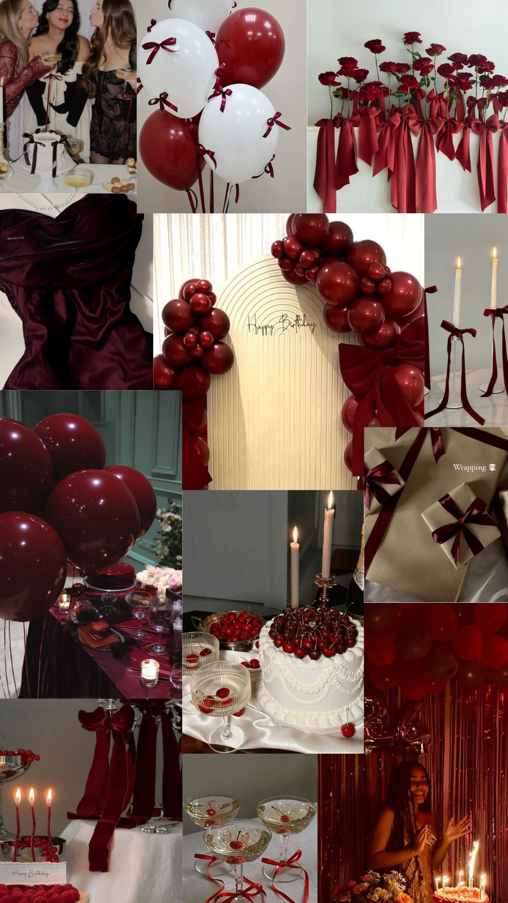 Rouge Cerise: Glowing Elegance in Neon Noir | 🌻 🍃 style sanctuary 886