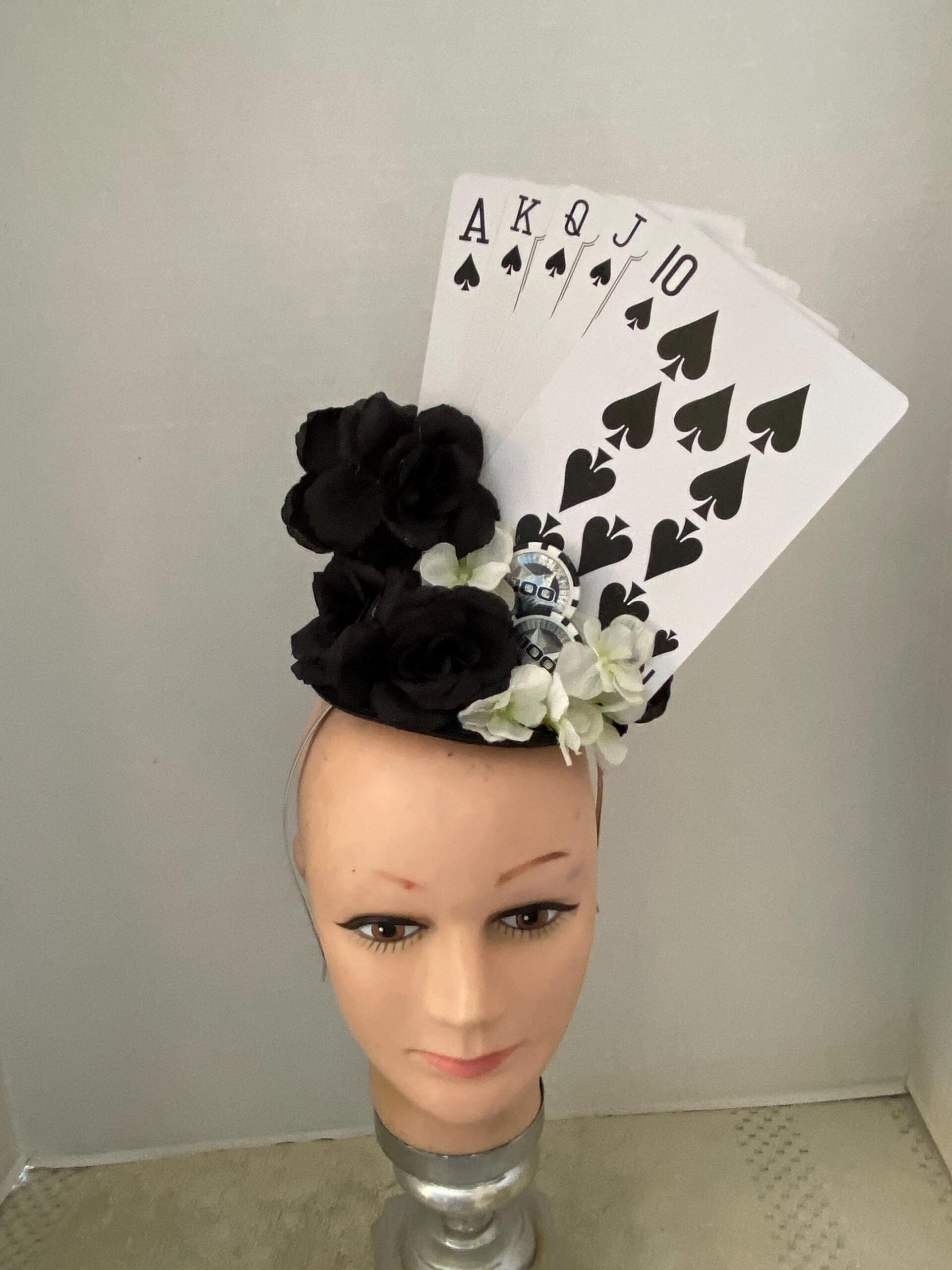 Royal Flush Elegance in Neon & Gold — visual vocabulary 💫 💫 🖤 808