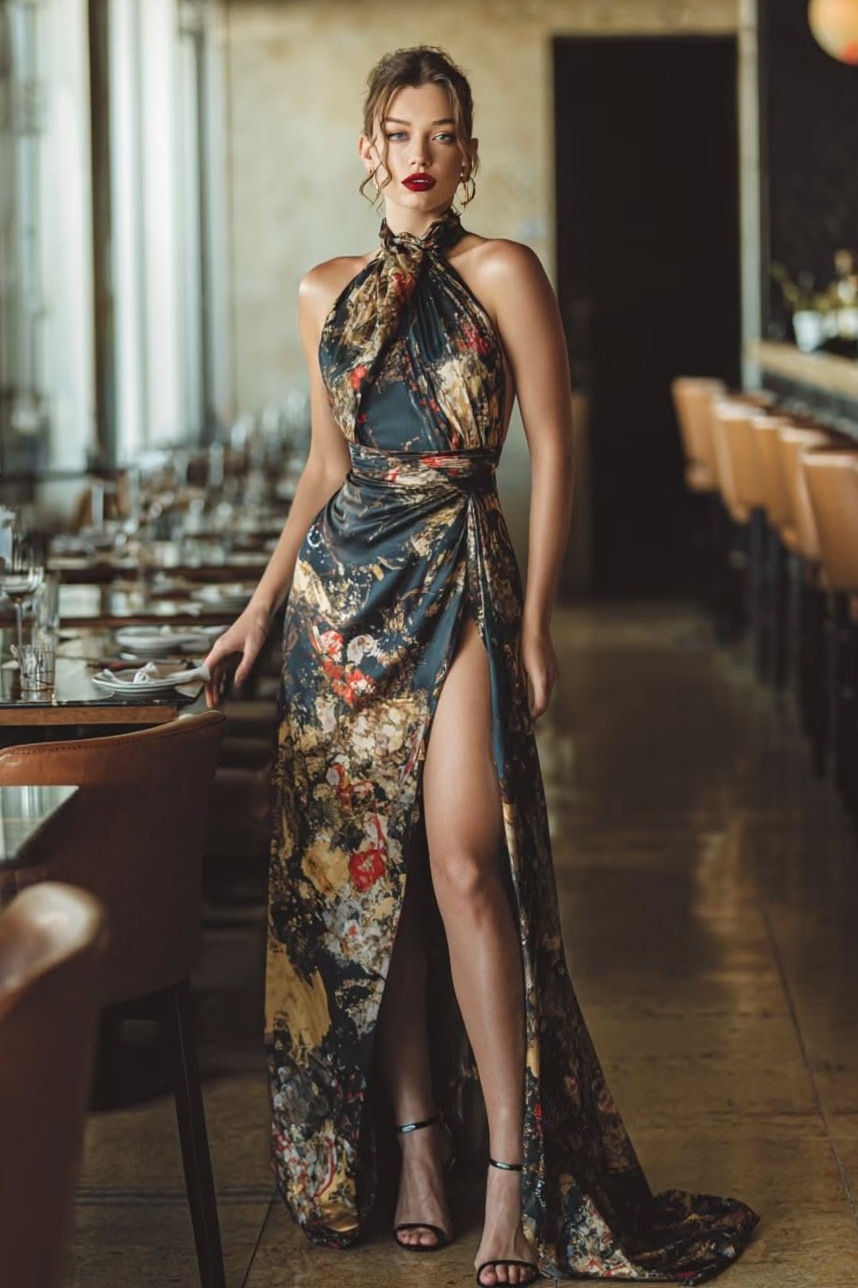 ruby red nights • Neon Noir Romance: Mafia Glam for Midnight Escapades 🎭 880