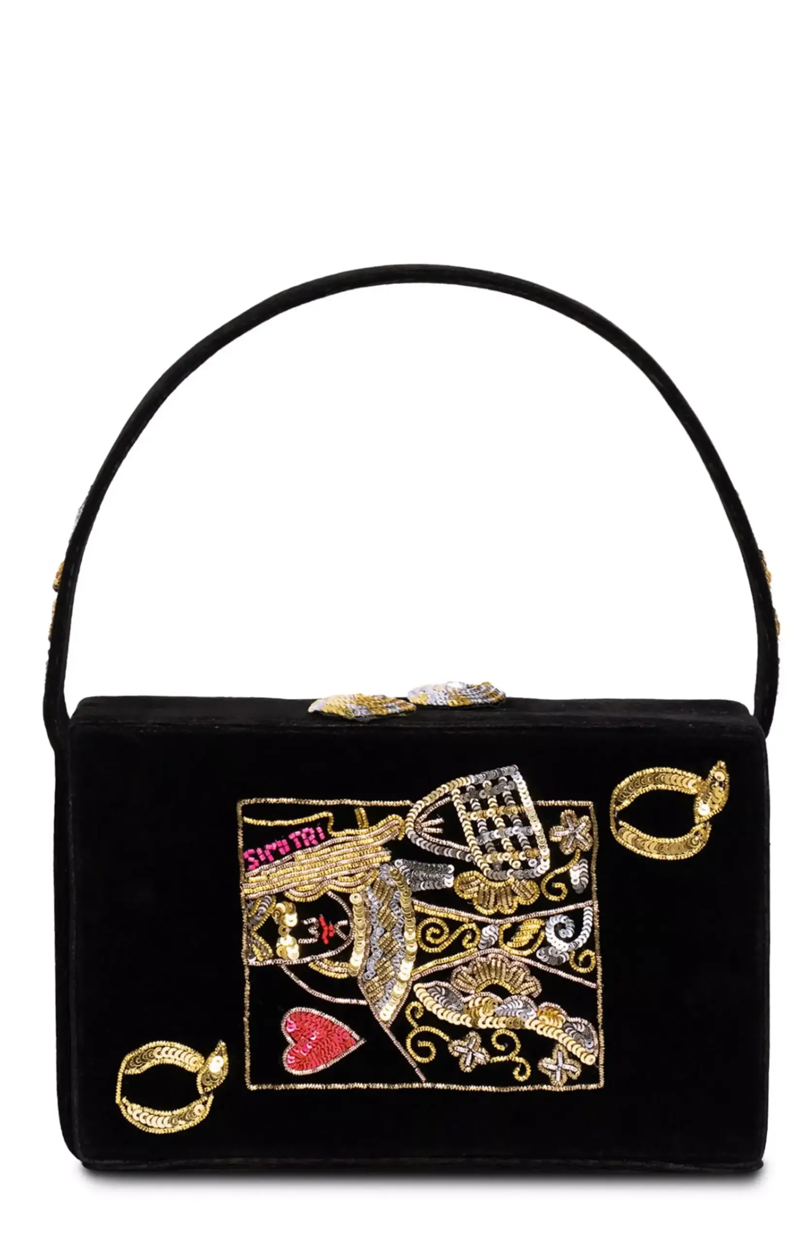 ✨ Simitri Poker Bag | Midnight Cards, Neon Luxury Vibe | aesthetic archive 493