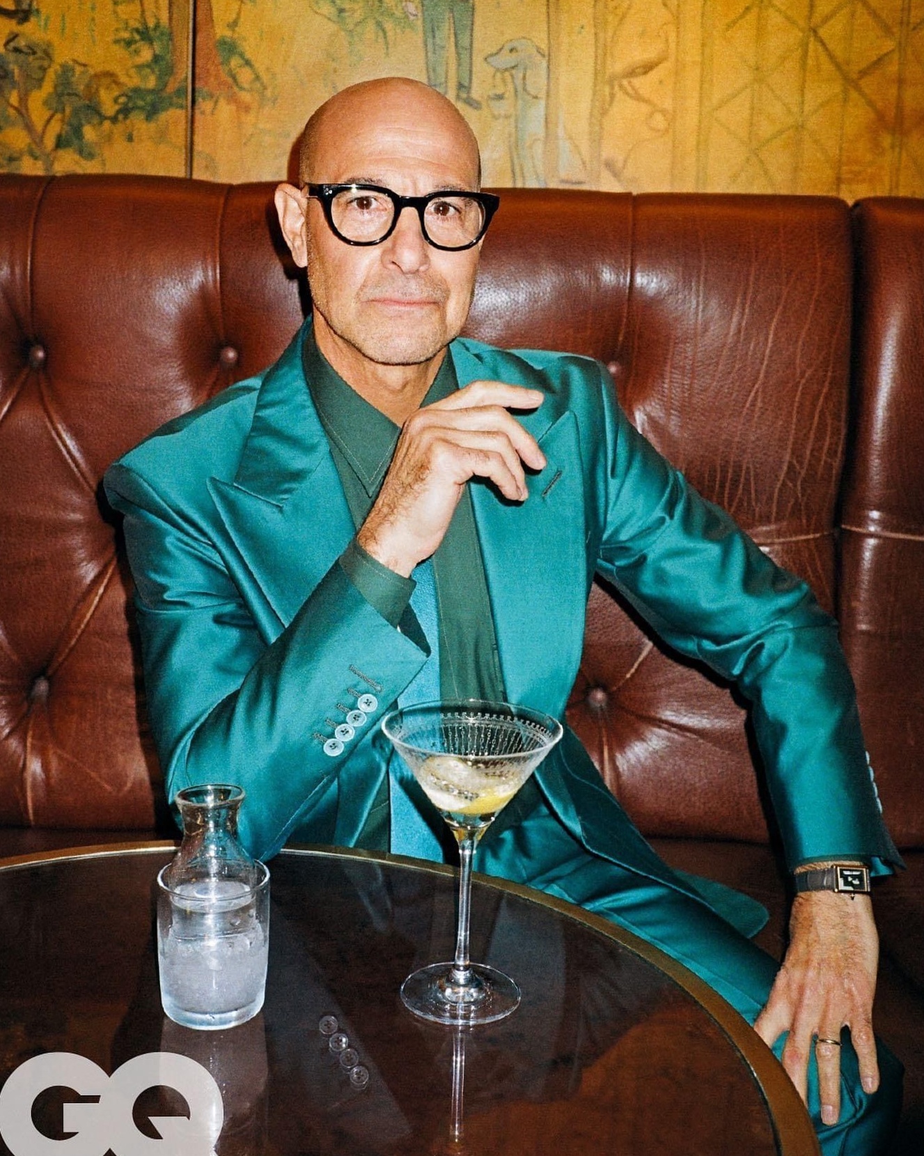 Stanley Tucci Styled in Tom Ford for GQ’s Neon Elegance | 🪄 🔸 creative corner 795
