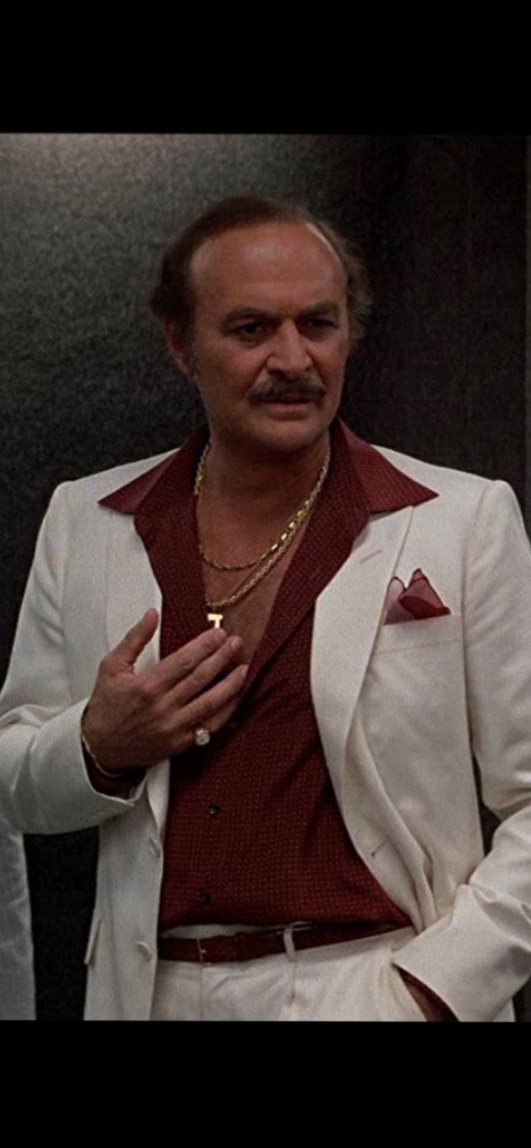 style sanctuary: 🌌 💜 💜 Robert Loggia as Frank Lopez in Neon Noir Elegance 581