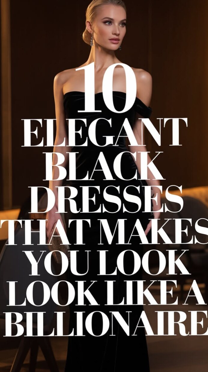 style study session • Neon-Elegance: 10 Timeless Black Dresses for Midnight Glam 245