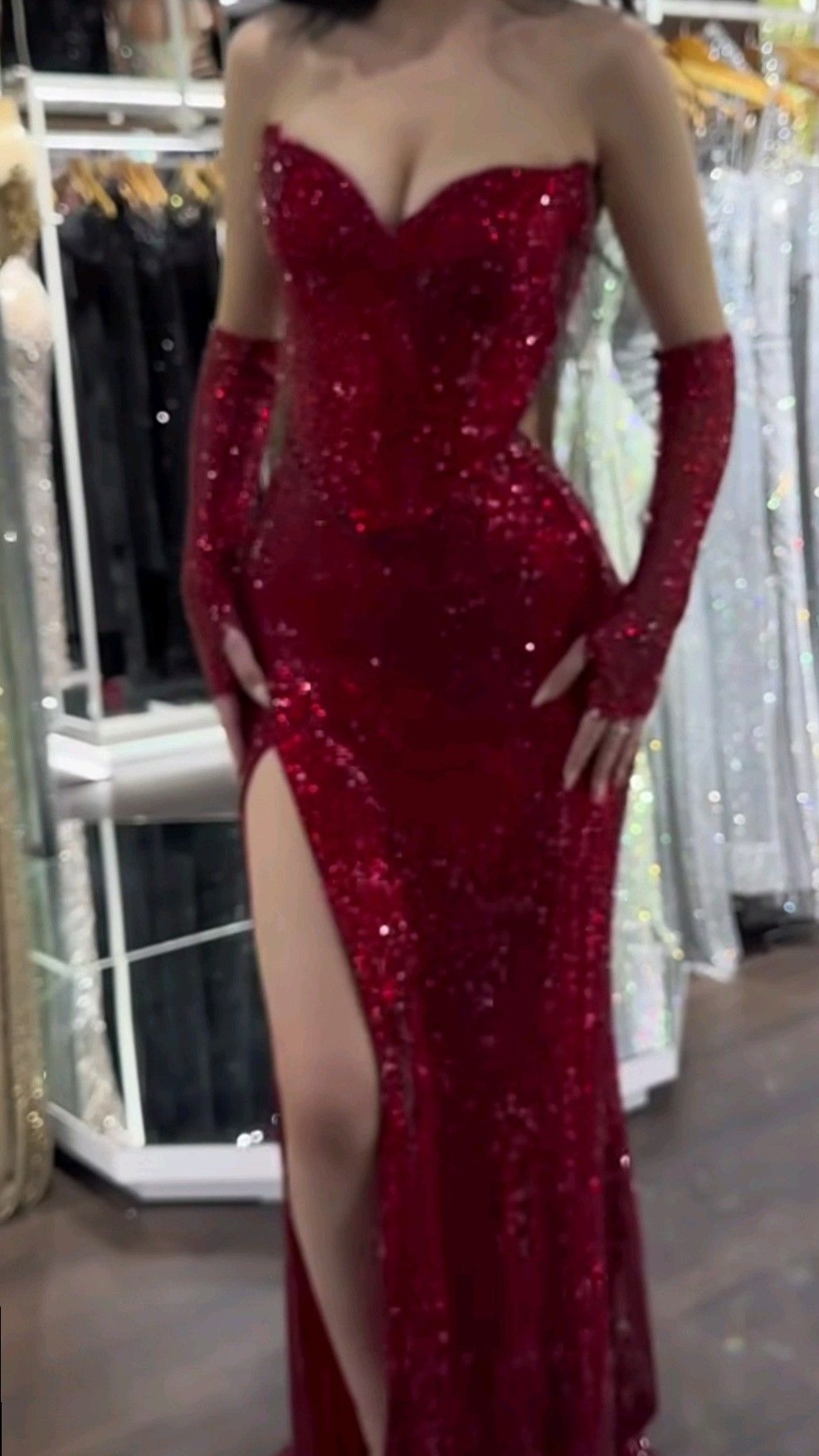 style study session • Red Glow Elegance: Neon Dreams in Vintage Luxury 🔮 🌌 323