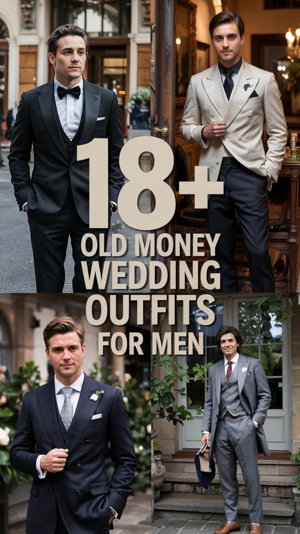 🎭 🕰️ Timeless Groom Style Vibes for Sophisticated Celebrations 236