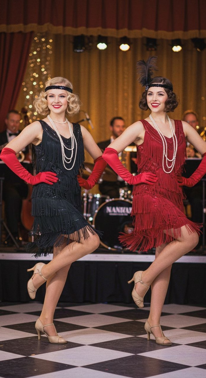 timeless style goals ✧ Neon-Esque Vintage Gowns for Timeless Party Aesthetics 🎨  759