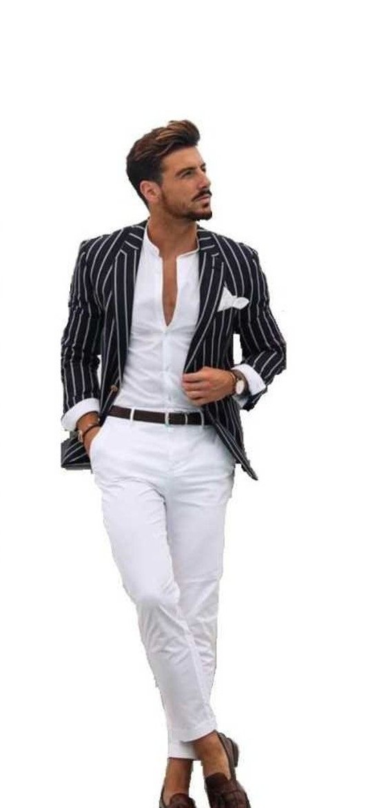 toast to good times: 🦋 🌹 Neon-Elegance Slim Fit Blazer for Timeless Men’s Style 123