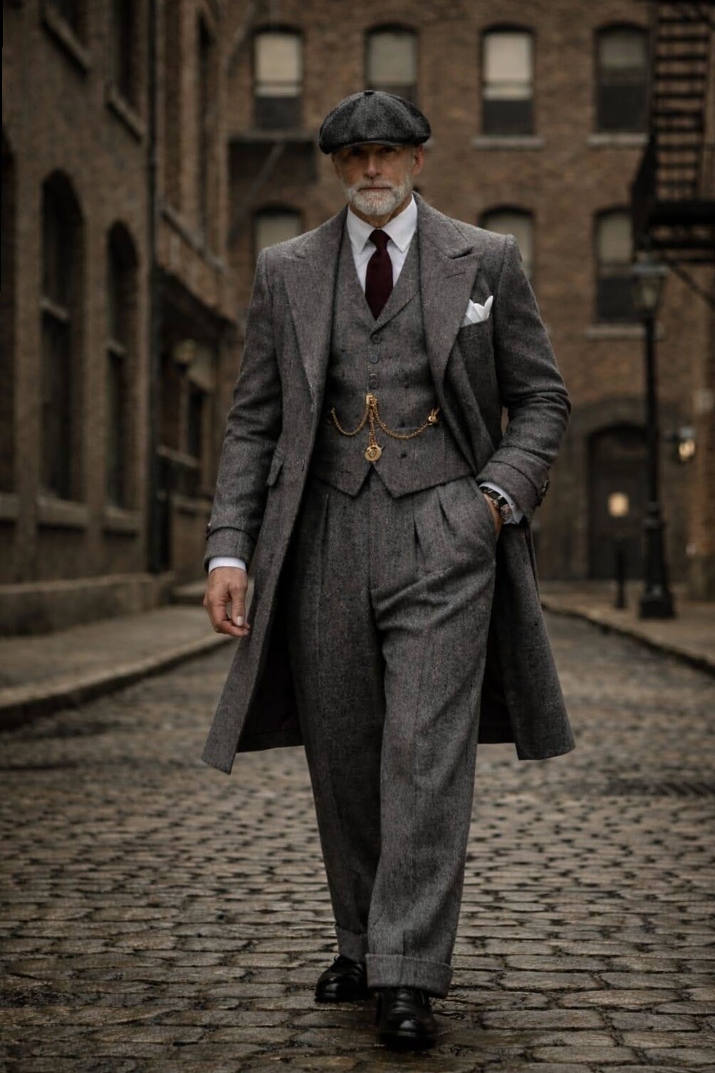 🎨 Tweed Elegance Revived: 1920s Gentleman’s 3-Piece Ensemble for Timeless Refine 649